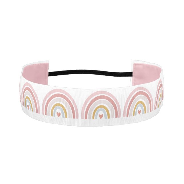 RAINBOW ATHLETIC HEADBAND (Front)