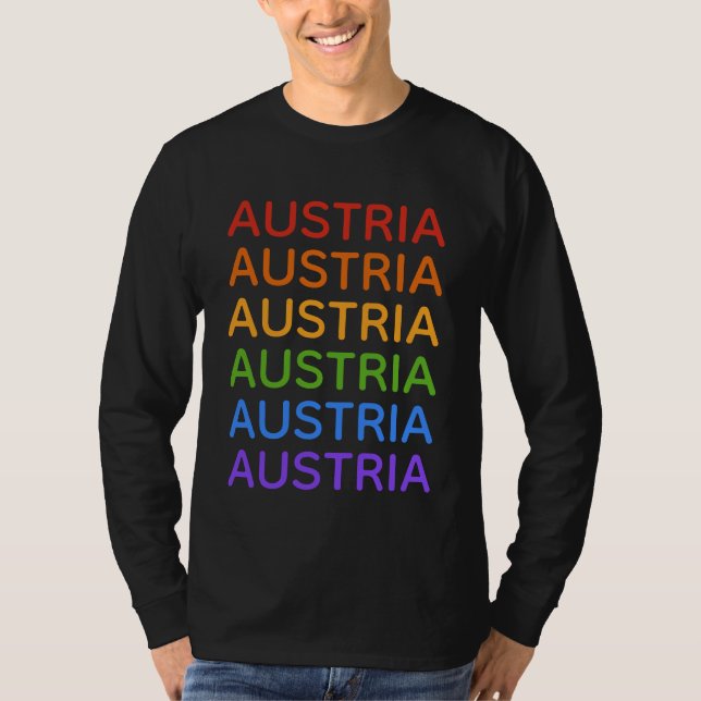Rainbow Austria shirts & jackets (Front)
