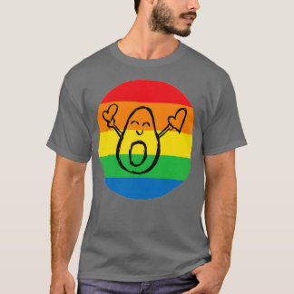 rainbow avocado 1 T-Shirt