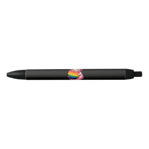 Rainbow Axolotl Heart Pride Amphibian Pen