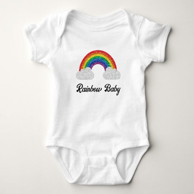 Rainbow Baby  Baby Bodysuit (Front)