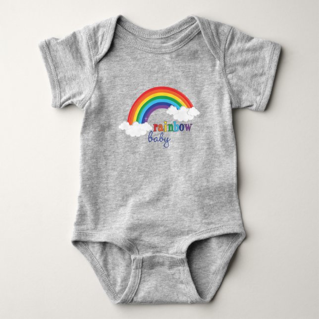 Rainbow Baby Bodysuit (Front)