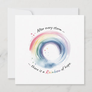 Rainbow Baby Miracle Card