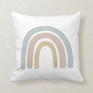 Rainbow Baby Name Throw Pillow