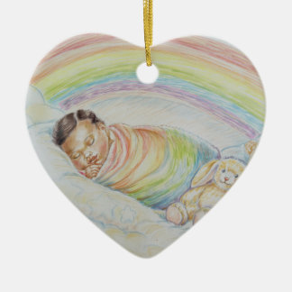 Rainbow Baby Ornament