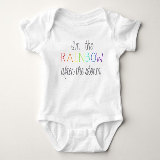 rainbow baby outfit unisex