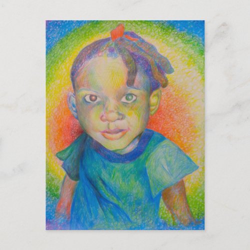 Rainbow Baby Postcard