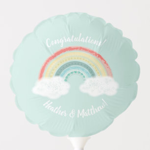 Rainbow Baby Shower Balloon