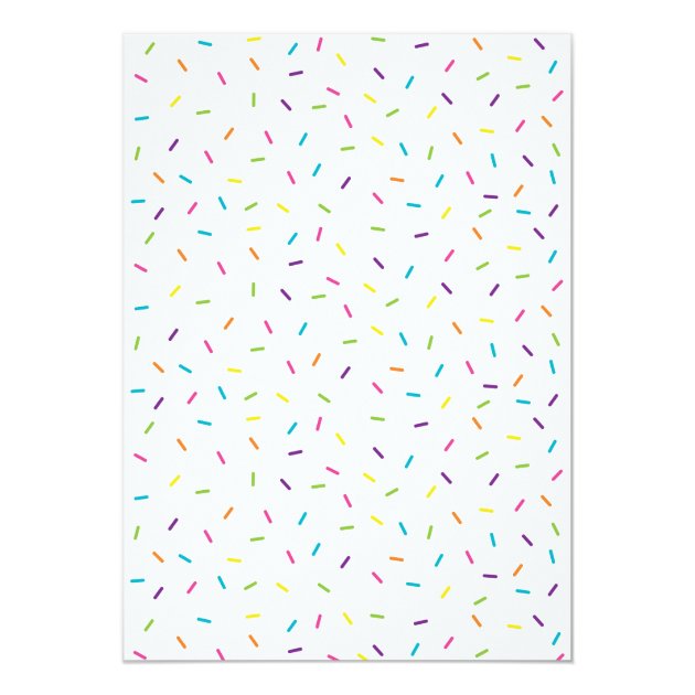 Rainbow Baby Sprinkle Invitations