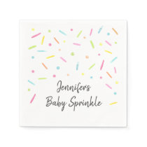 Rainbow Baby Sprinkle Napkins