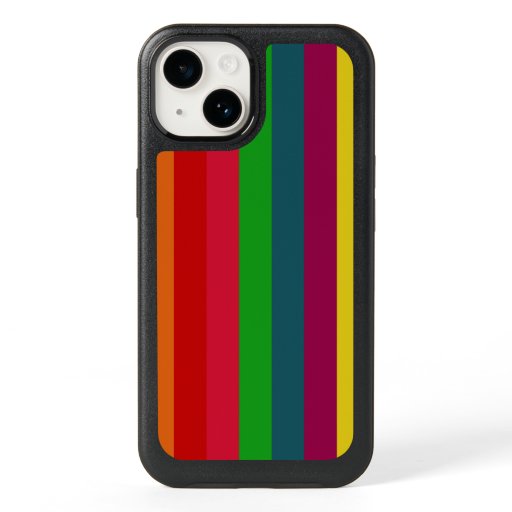 Rainbow Background to Customize if you wish OtterBox iPhone 14 Case