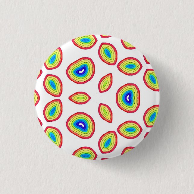 Rainbow Badge Button (Front)