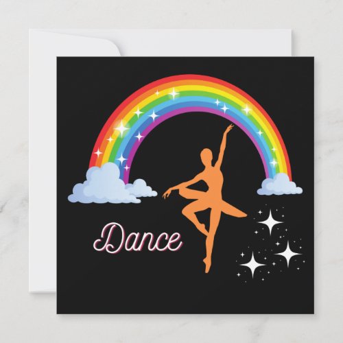 Rainbow Ballerina Dance