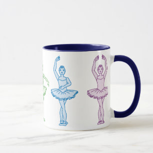 Rainbow Ballerinas Mug