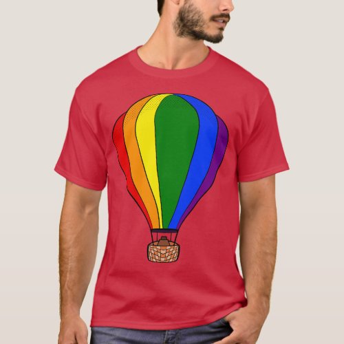 Rainbow Balloon T_Shirt
