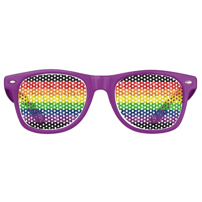 Rainbow Bar Sunglasses (Front)