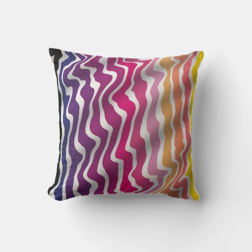 Rainbow based pillow cover