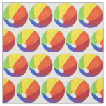 Rainbow Beach Ball Balls Beachball Summer Fabric