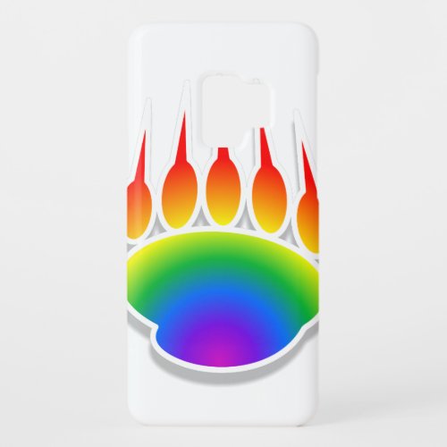 Rainbow Bear Paw Print Case_Mate Samsung Galaxy S9 Case