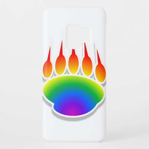 Rainbow Bear Paw Print Case_Mate Samsung Galaxy S9 Case