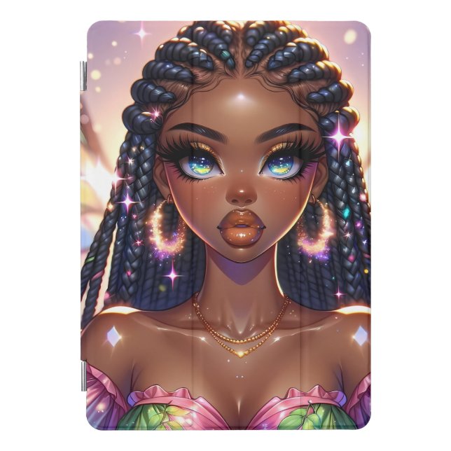 Rainbow Beauty iPad Pro Cover (Front)