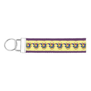 Rainbow Bee Thunder_Cove Wrist Keychain