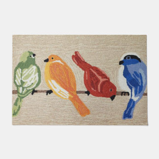Rainbow Bird Doormat| Bird Doormat Gift