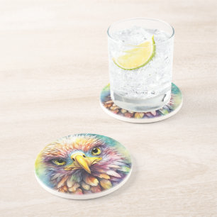 Rainbow Birds Eagle 1 Coaster