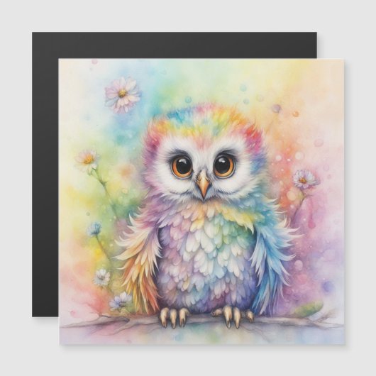 Rainbow Birds Owls 2 (Front/Back)