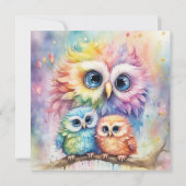 Rainbow Birds Owls 4 (Back)