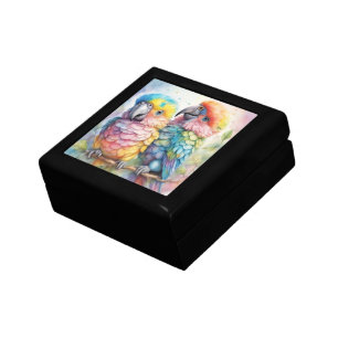 Rainbow Birds Parrots 1 Gift Box