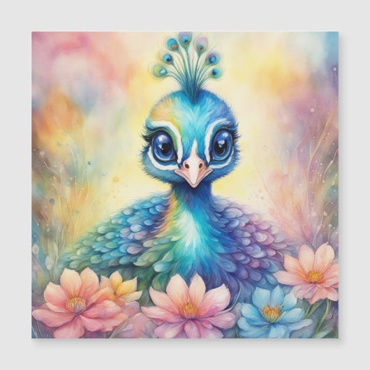 Rainbow Birds Peacock 1 (Front)