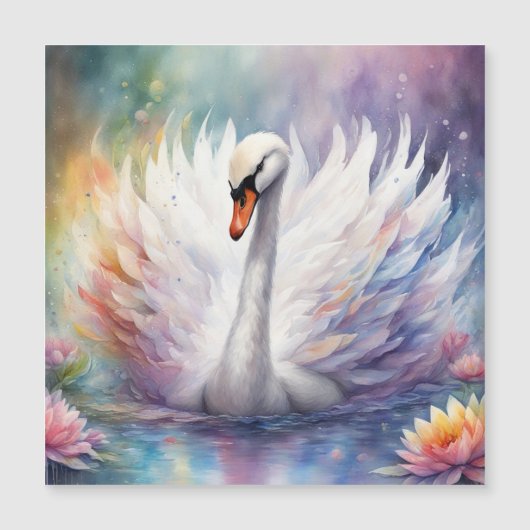 Rainbow Birds Swan 1 (Front)