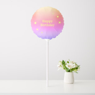 Rainbow Birthday Balloon