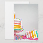 rainbow Birthday Cake (Front/Back)