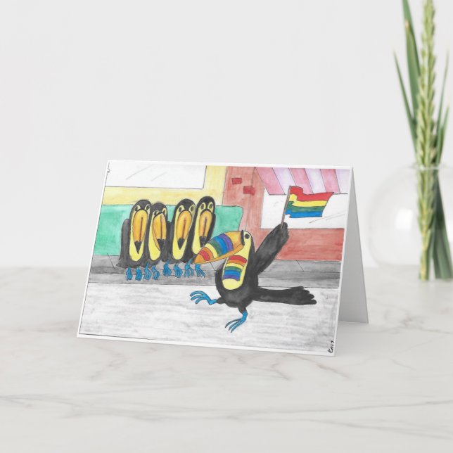 Rainbow Birthday Card (Front)