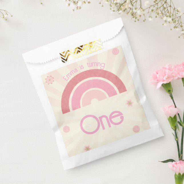 Rainbow Birthday Favor Bag (Sealed)