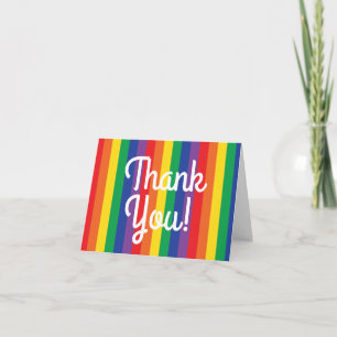 Rainbow Birthday Party Card