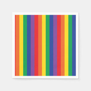 Rainbow Birthday Party Napkins