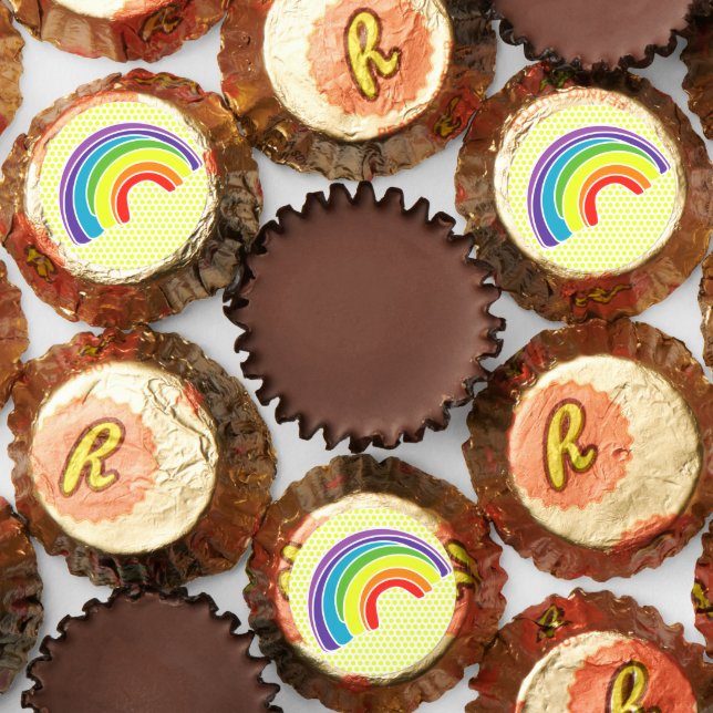 Rainbow Birthday Party Reese's Peanut Butter Cups (Assorted)