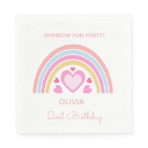 Rainbow Birthday Personalized Name and Age
