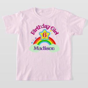 Rainbow Birthday Shirt