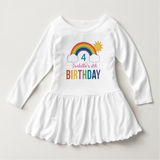 Rainbow Birthday Shirt | Custom T-Shirt Design