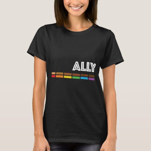 Rainbow_Black_Pride_Ally_Equality T_Shirt