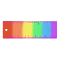 6 Inch Custom Printed Plastic Ruler with 3 Colors - Plastic Ruler - Rulers  & Stencils