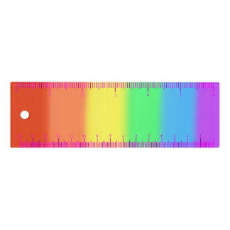 Rainbow Blends Colored Ruler, Choose Size Ruler