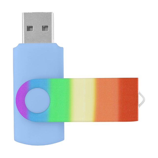 Rainbow Blends Colorful USB  Flash Drives (Opened)