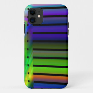 rainbow blinds iPhone 11 case