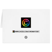 rainbow block scheme cards (Back Horizontal)