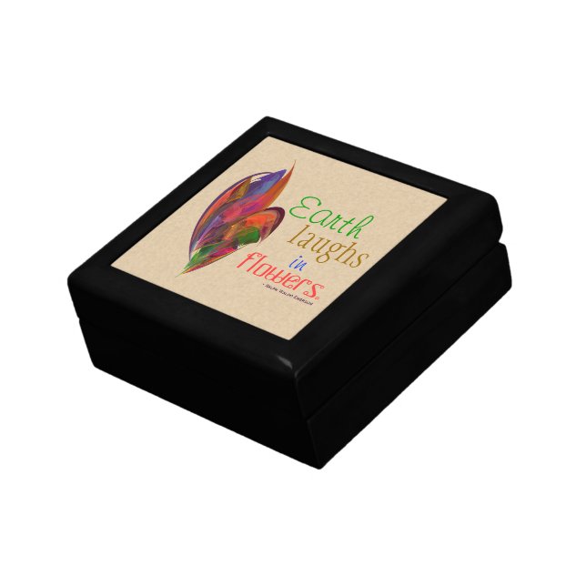 Rainbow Blossom Fractal Gift Box (Side)